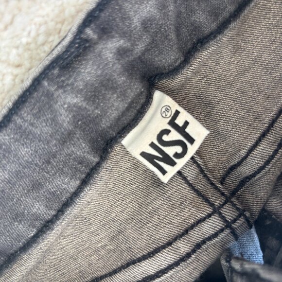 NSF Faded High-Rise Skinny Jeans - Picture 3 of 4